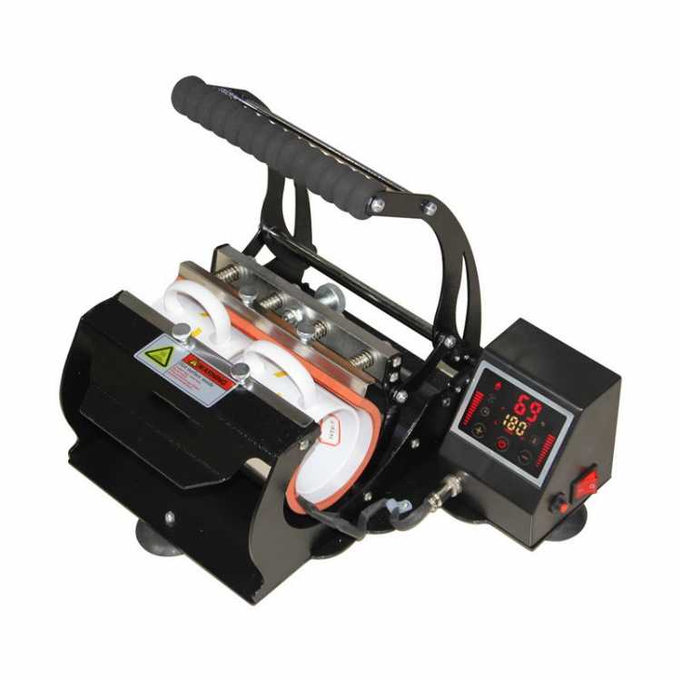 22oz Mug Printing Press Machine Cup Logo Transfer Double Station